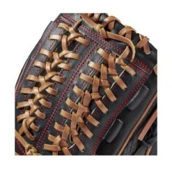 2021 Wilson A2K D33SS 11.75" Pitcher's Baseball Glove: WTA2KRB21D33 14 2021 Wilson A2K D33SS 11.75" Pitcher's Baseball Glove: WTA2KRB21D33 -Head Banger Sports Store WBW100063 4 A2K P D33 1175 BlackSnakeSS SaddleTan.png.cq5dam.web .1200.1200
