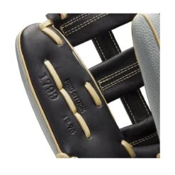 2021 Wilson A2000 1799SS 12.75" SuperSkin Outfield Baseball Glove: WBW1001121275 15 2021 Wilson A2000 1799SS 12.75" SuperSkin Outfield Baseball Glove: WBW1001121275 -Head Banger Sports Store WBW100112 6 A2000 OF 1799SS 1275 Black GreySS Blonde.png.cq5dam.web .1200.1200