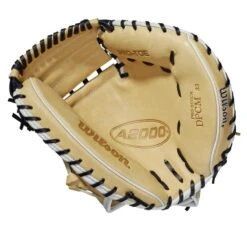Wilson A2000 CM33 33" Baseball Catcher's Mitt: WBW10011533 12 Wilson A2000 CM33 33" Baseball Catcher's Mitt: WBW10011533 -Head Banger Sports Store WBW100115 1 A2000 C DPCM 33 Blonde.png.cq5dam.web .1200.1200