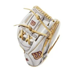 2022 Wilson A1000 H175 11.75" Infield Fastpitch Softball Glove: WTA10RF22H1175 -Head Banger Sports Store WBW100178 2 A1000 FP H IF 1175 White Blonde.png.cq5dam.web .1200.1200