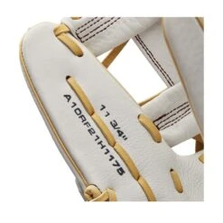 2022 Wilson A1000 H175 11.75" Infield Fastpitch Softball Glove: WTA10RF22H1175 -Head Banger Sports Store WBW100178 6 A1000 FP H IF 1175 White Blonde.png.cq5dam.web .1200.1200