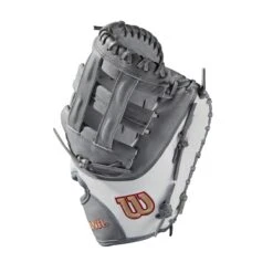 2021 Wilson A2000 FP1BSS 12.5" Fastpitch First Base Mitt: WTA20RF21FP1BSS 10 2021 Wilson A2000 FP1BSS 12.5" Fastpitch First Base Mitt: WTA20RF21FP1BSS -Head Banger Sports Store WBW100219 2 A2000 FP 1B FP1BSS 125 WhiteSS Gray Gold.png.cq5dam.web .1200.1200