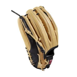 2022 Wilson A2000 D33 11.75" Pitcher's Baseball Glove: WTA20RB22D33 -Head Banger Sports Store WBW100393 3 A2000 Leather D33 1175 Blonde Black.png.cq5dam.web .1200.1200
