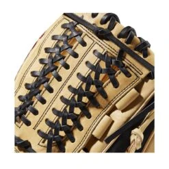 2022 Wilson A2000 D33 11.75" Pitcher's Baseball Glove: WTA20RB22D33 -Head Banger Sports Store WBW100393 4 A2000 Leather D33 1175 Blonde Black.png.cq5dam.web .1200.1200