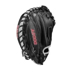 2022 Wilson A2000 M1DSS 33.5" Catcher's Mitt: WTA20RB22M1DSS 12 2022 Wilson A2000 M1DSS 33.5" Catcher's Mitt: WTA20RB22M1DSS -Head Banger Sports Store WBW100401 3 A2000 M1D C 335 Black White Red.png.cq5dam.web .1200.1200