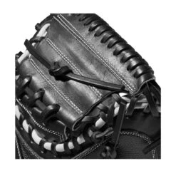 2022 Wilson A2000 M1DSS 33.5" Catcher's Mitt: WTA20RB22M1DSS 13 2022 Wilson A2000 M1DSS 33.5" Catcher's Mitt: WTA20RB22M1DSS -Head Banger Sports Store WBW100401 4 A2000 M1D C 335 Black White Red.png.cq5dam.web .1200.1200