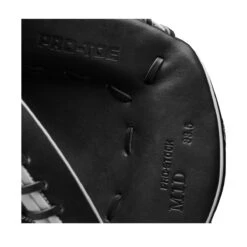 2022 Wilson A2000 M1DSS 33.5" Catcher's Mitt: WTA20RB22M1DSS 15 2022 Wilson A2000 M1DSS 33.5" Catcher's Mitt: WTA20RB22M1DSS -Head Banger Sports Store WBW100401 6 A2000 M1D C 335 Black White Red.png.cq5dam.web .1200.1200