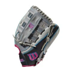 Wilson A2000 SCSP13SS 13" Slowpitch Softball Fielding Glove: WBW10040213 11 Wilson A2000 SCSP13SS 13" Slowpitch Softball Fielding Glove: WBW10040213 -Head Banger Sports Store WBW100402 2 A2000 SP13 SC 13 GreyDimpled GreySS BlackSS.png.cq5dam.web .1200.1200