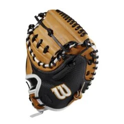 2023 Wilson A2K M1DSS 33.5" Baseball Catcher's Mitt: WBW100897335 10 2023 Wilson A2K M1DSS 33.5" Baseball Catcher's Mitt: WBW100897335 -Head Banger Sports Store WBW100897 2 A2K C M1DSC 335 VintageTan BlackSnakeSS.png.cq5dam.web .1200.1200