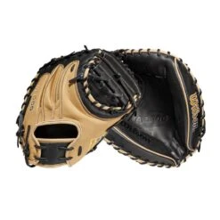 2023 Wilson A2000 1790 Super Skin 34" Baseball Catcher's Mitt: WBW10097834 -Head Banger Sports Store WBW100978 8 A2000 C 1790SS 34 Blonde Black.png.cq5dam.web .1200.1200