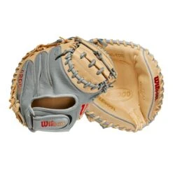 2023 Wilson A2000 PF33 Super Skin 33" Baseball Catcher's Mitt: WBW10098433 15 2023 Wilson A2000 PF33 Super Skin 33" Baseball Catcher's Mitt: WBW10098433 -Head Banger Sports Store WBW100984 8 A2000 C PF33SS 33 GreySS Blonde.png.cq5dam.web .1200.1200