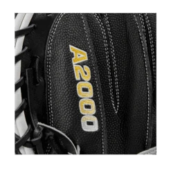 2023 Wilson A2000 M1DSS 33.5" Baseball Catcher's Mitt: WBW100995335 14 2023 Wilson A2000 M1DSS 33.5" Baseball Catcher's Mitt: WBW100995335 -Head Banger Sports Store WBW100995 5 A2000 C M1DSC 335 BlackSS BlackDimple White WilsonGold