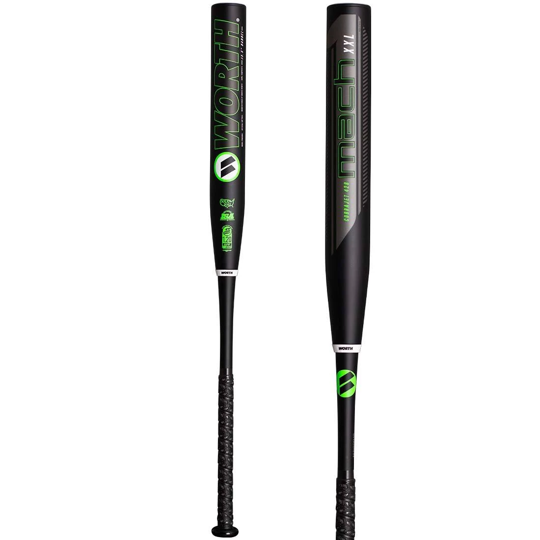 2022 Worth Mach 1 Cobra Jet 428 XXL 13.5" USSSA Slowpitch Softball Bat: WM22MU 1 2022 Worth Mach 1 Cobra Jet 428 XXL 13.5" USSSA Slowpitch Softball Bat: WM22MU