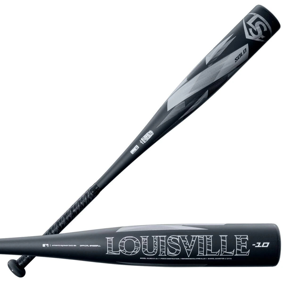 2022 Louisville Slugger SOLO (-10) USSSA Baseball Bat: WTLSLS6X1022 2 2022 Louisville Slugger SOLO (-10) USSSA Baseball Bat: WTLSLS6X1022 - Image 2