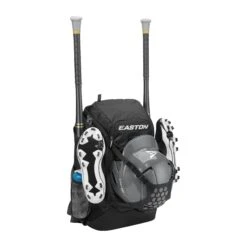 Easton Walk-Off NX Backpack -Head Banger Sports Store Walk OffNXBackpack BK A159059 Front45deg WithProps