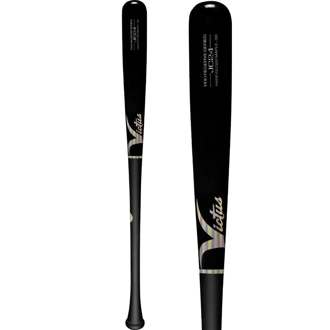 Victus Pro Reserve JC24 Maple Wood Baseball Bat: VRWMJC24-MBK/BKW 1 Victus Pro Reserve JC24 Maple Wood Baseball Bat: VRWMJC24-MBK/BKW