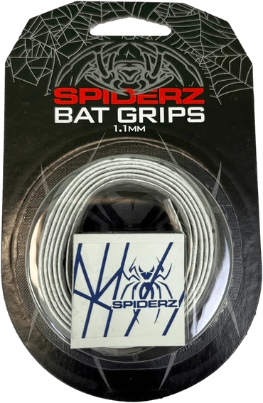 Spiderz Bat Grip (1.1 MM) - White/Navy 1 Spiderz Bat Grip (1.1 MM) - White/Navy
