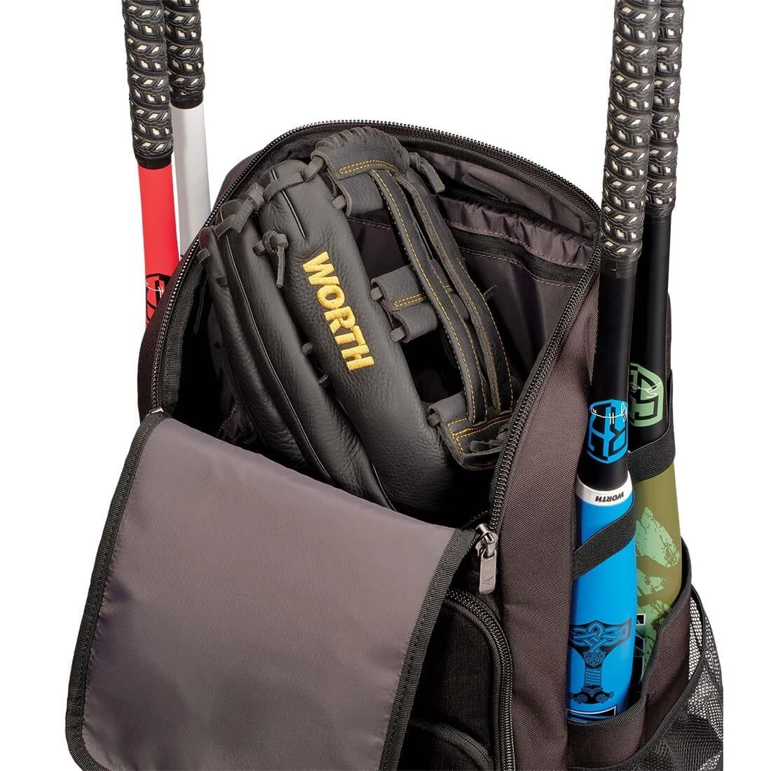 Worth Pro Slowpitch Backpack: WBA004 4 Worth Pro Slowpitch Backpack: WBA004 - Image 4