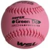 Worth Pink 11" WSL Super Green Dot 47/400 Slowpitch Softballs (Dozen): WPS11WSLC -Head Banger Sports Store Worth WSL Slowpitch Pink Ball WPS11WSLC