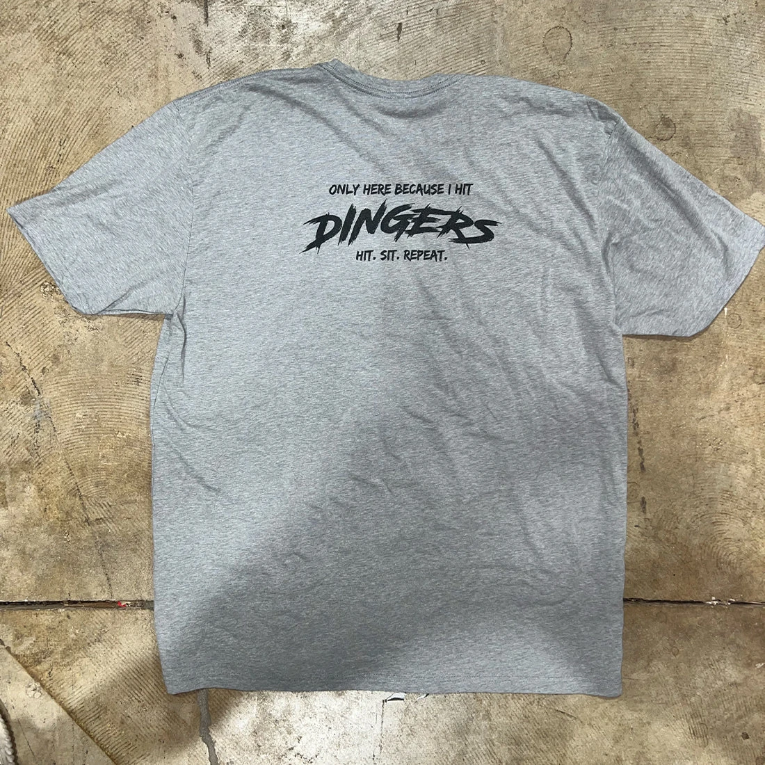 HB Lifestyle Active Wear Men's T-Shirt: Hittin' Dingers 1 HB Lifestyle Active Wear Men's T-Shirt: Hittin' Dingers