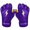 Bruce Bolt PREMIUM PRO Short Cuff Batting Gloves: Purple 11 Bruce Bolt PREMIUM PRO Short Cuff Batting Gloves: Purple -Head Banger Sports Store premium pro short cuff batting gloves purple brucebolt 588698